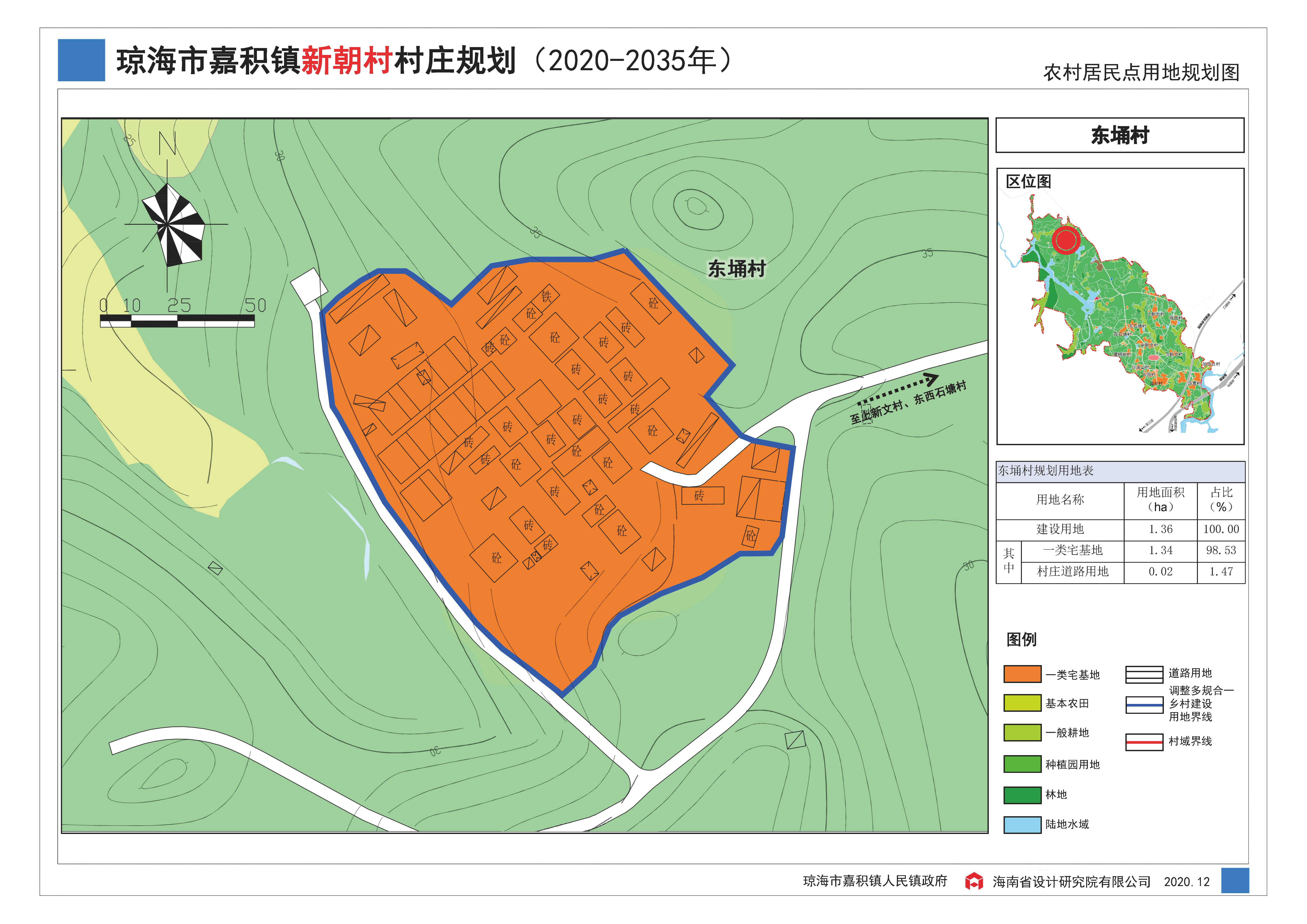 关于新潮行政村村庄规划的批前公示