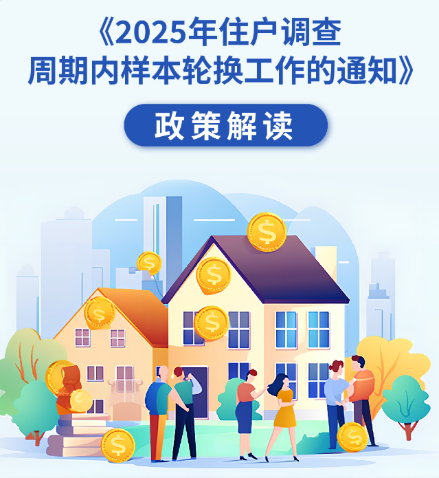【一图读懂】《2025年住户调查周期内样本轮换工作的通知》
